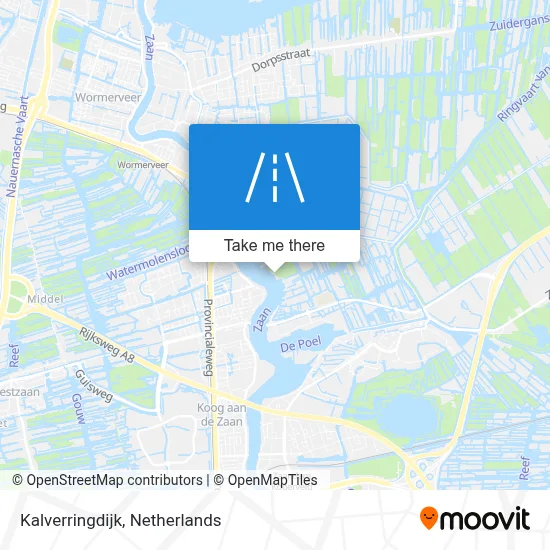 Kalverringdijk map