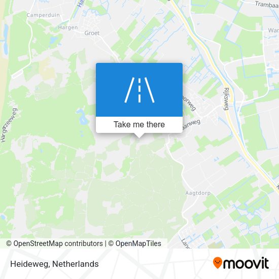 Heideweg map