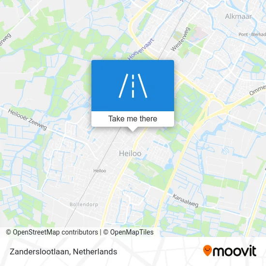 Zanderslootlaan map