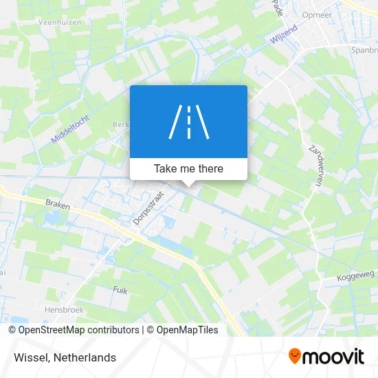 Wissel map