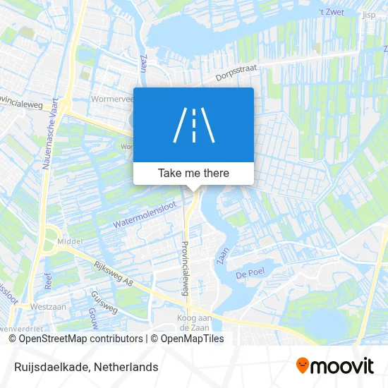 Ruijsdaelkade map