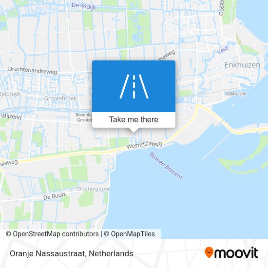 Oranje Nassaustraat map