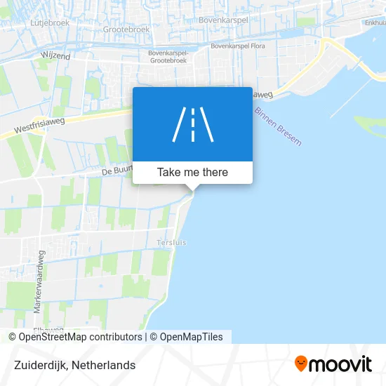 Zuiderdijk map