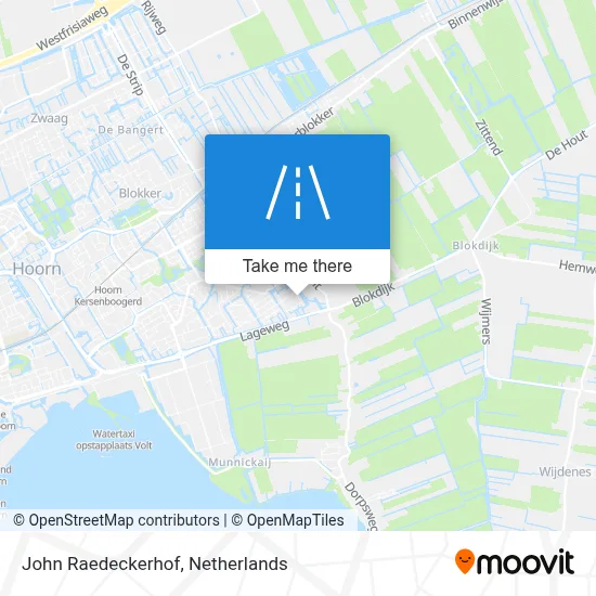 John Raedeckerhof map