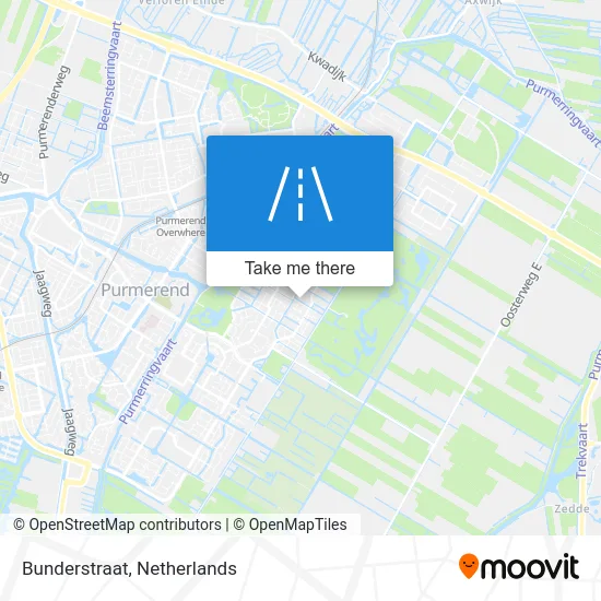 Bunderstraat map