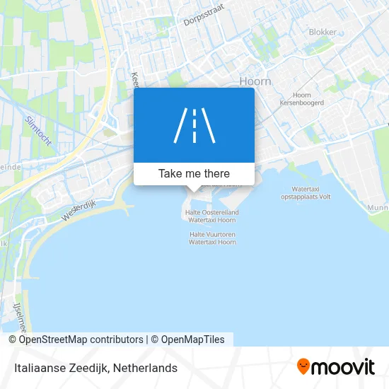 Italiaanse Zeedijk map