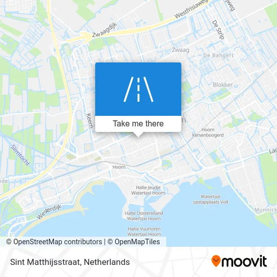 Sint Matthijsstraat map