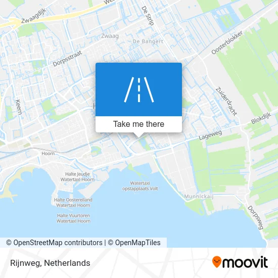 Rijnweg Karte