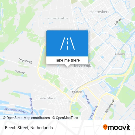 Beukenstraat map