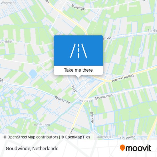 Goudwinde map