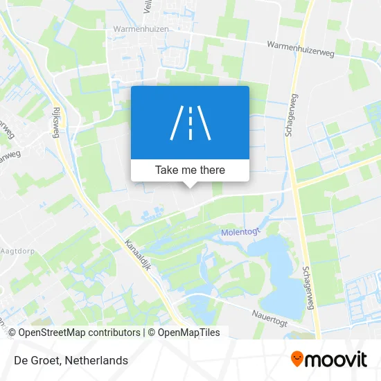 De Groet map