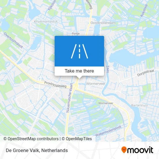 De Groene Valk map