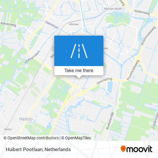 Huibert Pootlaan map