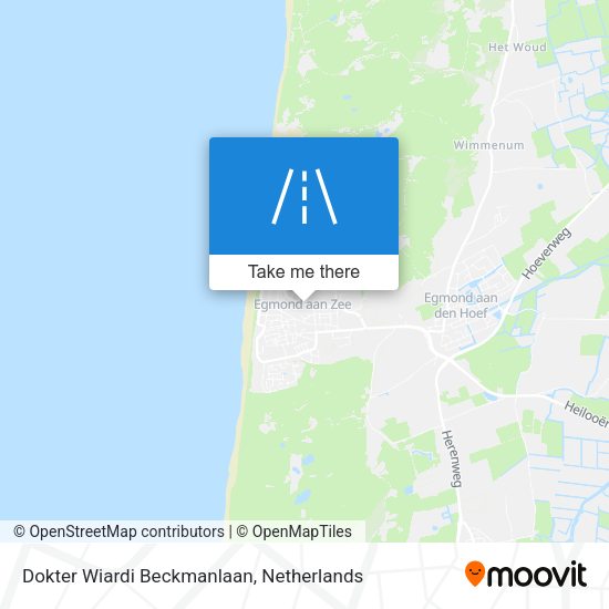 Dokter Wiardi Beckmanlaan map