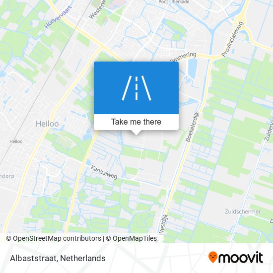 Albaststraat map