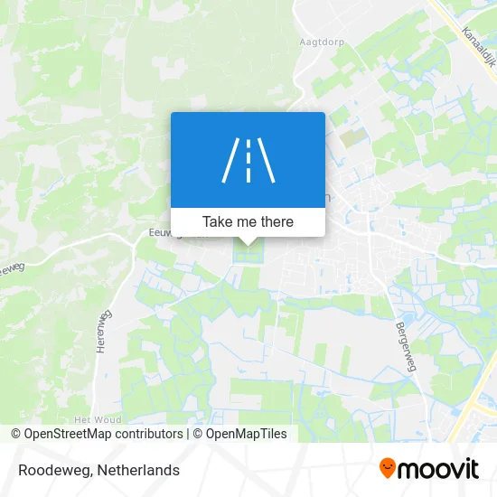 Roodeweg Karte