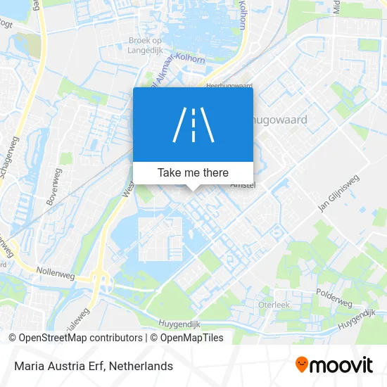 Maria Austria Erf map