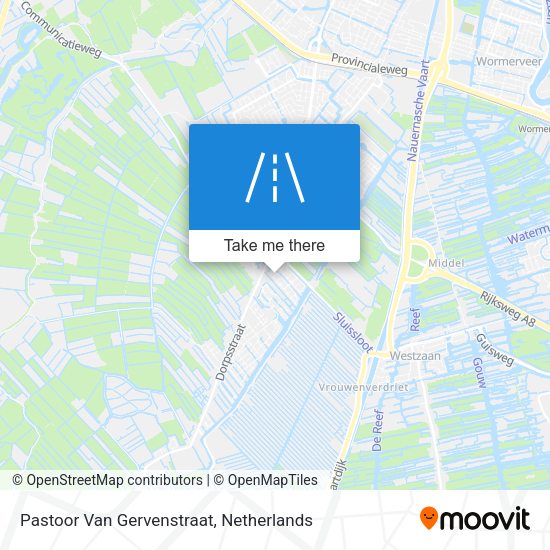 Pastoor Van Gervenstraat map