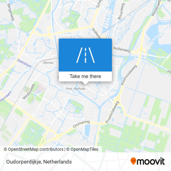 Oudorperdijkje map