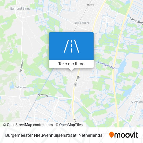 Burgemeester Nieuwenhuijsenstraat map