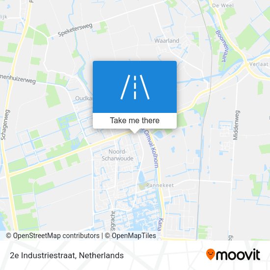 2e Industriestraat map