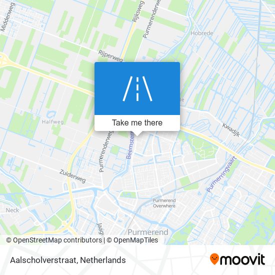 Aalscholverstraat map