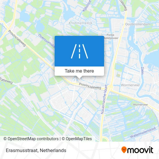 Erasmusstraat map