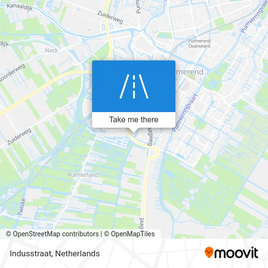 Indusstraat map
