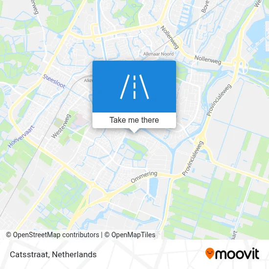 Catsstraat map