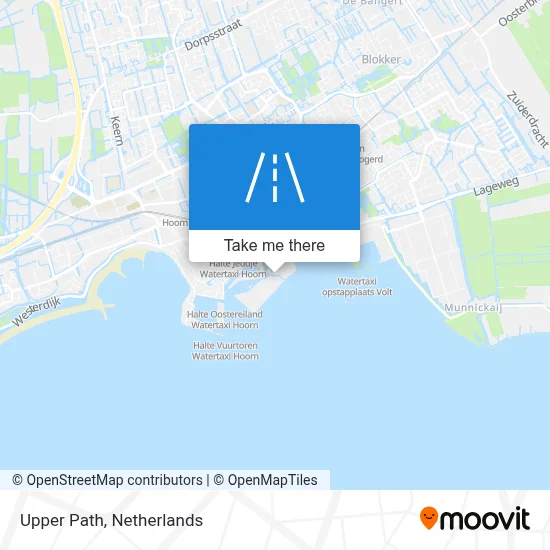 Bovenpad map