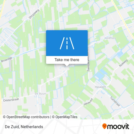 De Zuid map