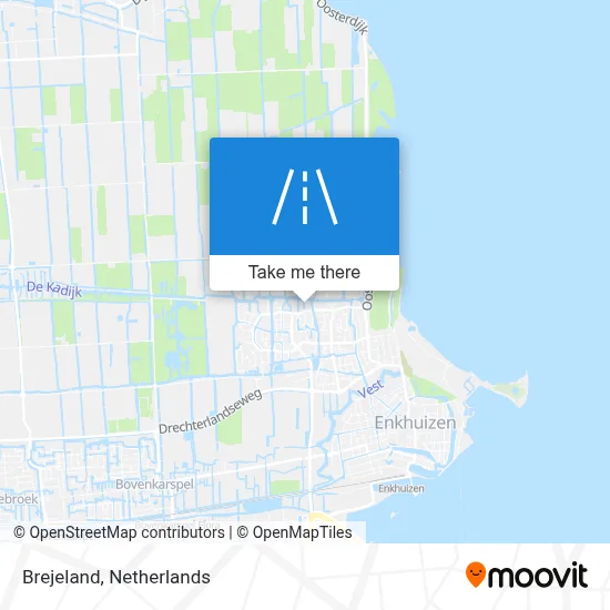 Brejeland map