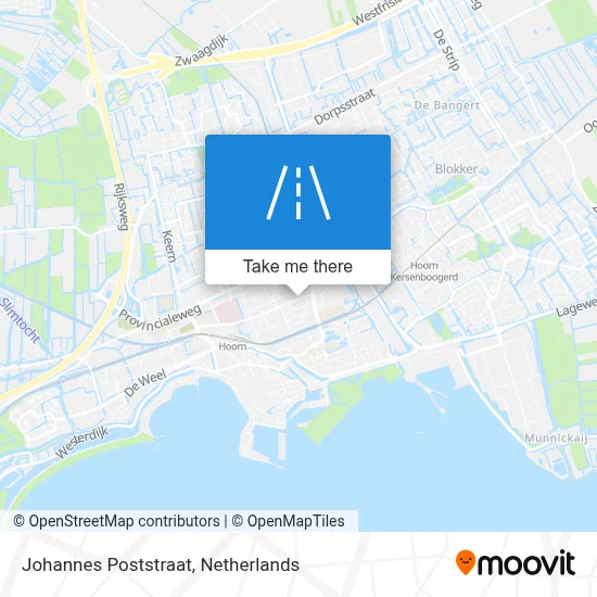 Johannes Poststraat map