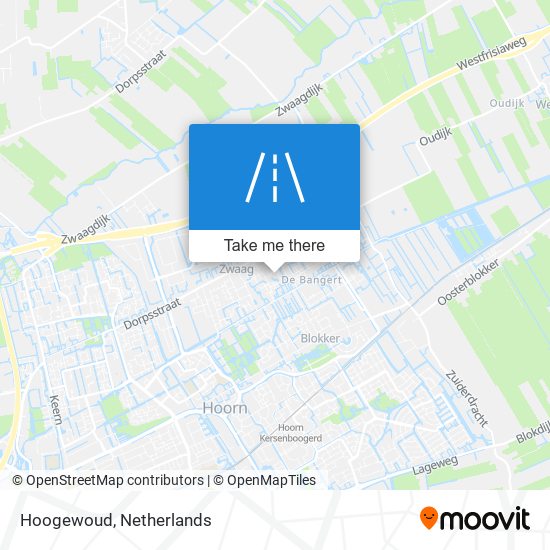 Hoogewoud map