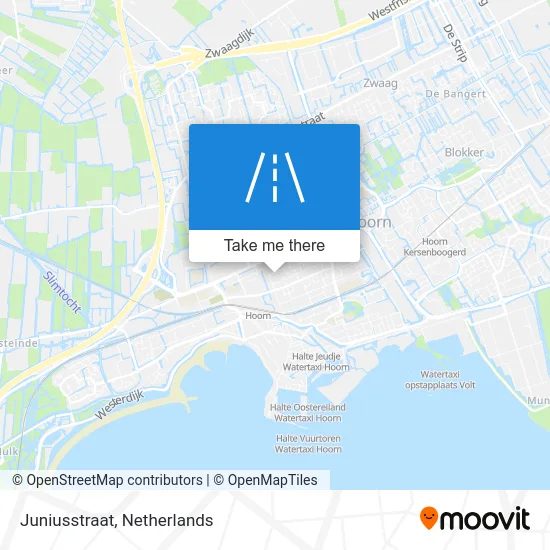 Juniusstraat map