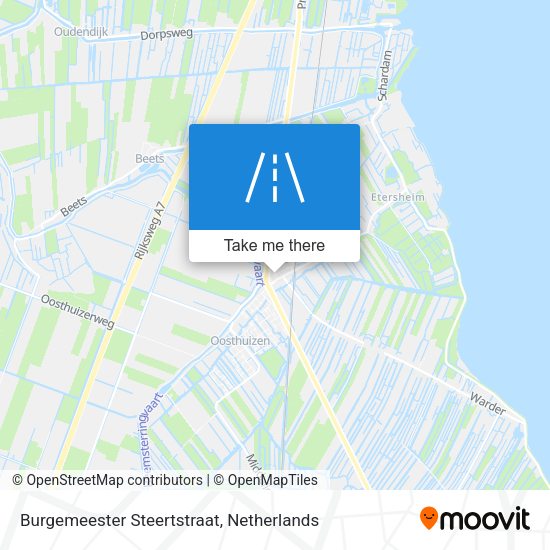 Burgemeester Steertstraat map