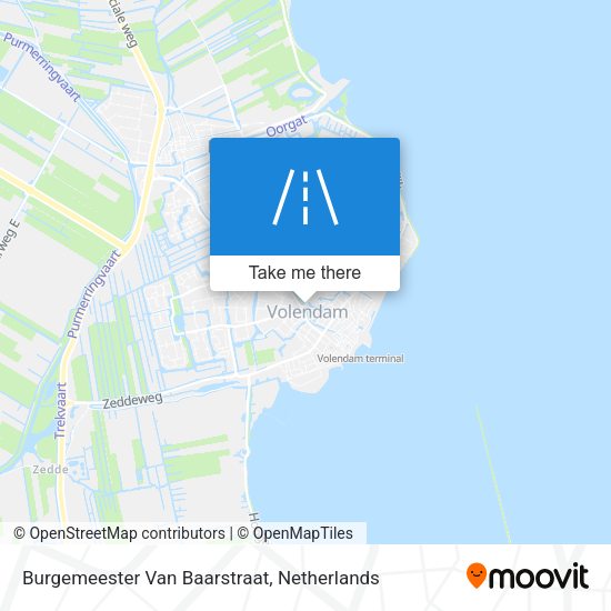 Burgemeester Van Baarstraat map