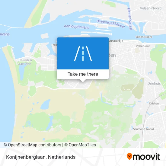 Konijnenberglaan map