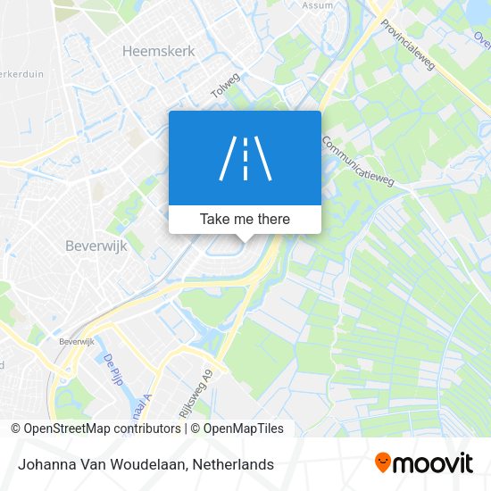 Johanna Van Woudelaan map
