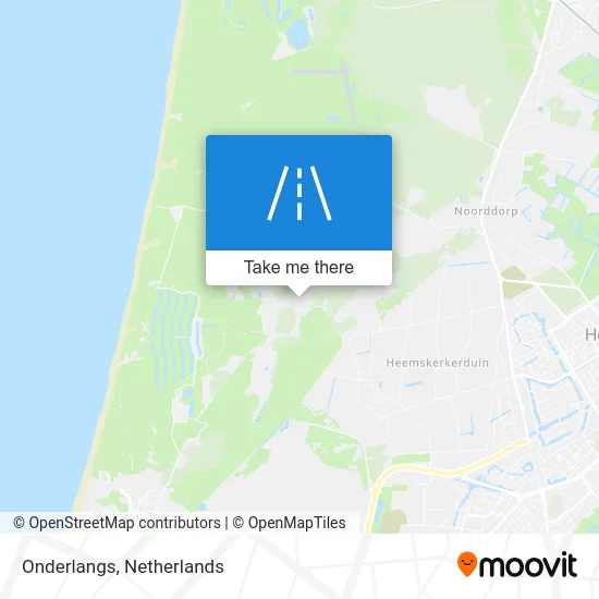 Onderlangs map