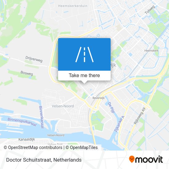 Doctor Schuitstraat map