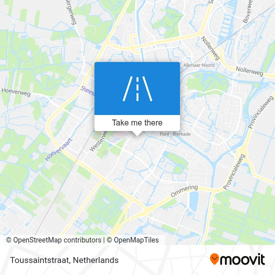 Toussaintstraat map