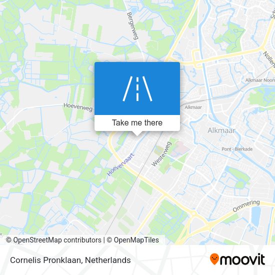 Cornelis Pronklaan map