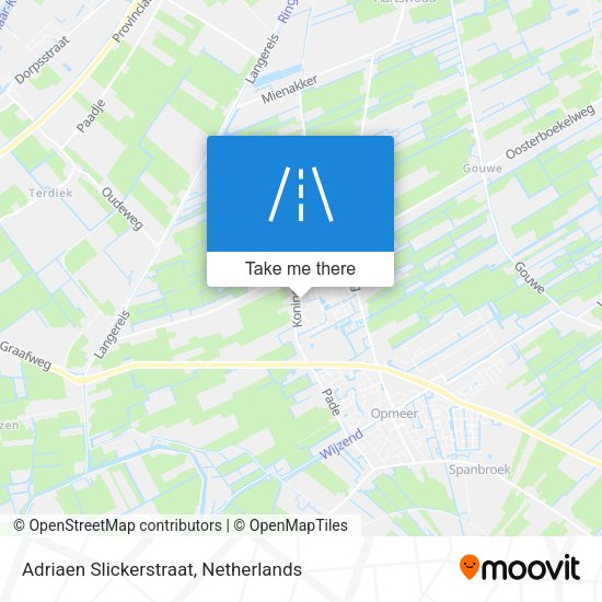 Adriaen Slickerstraat map