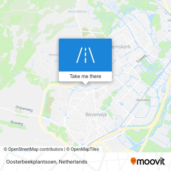 Oosterbeekplantsoen map