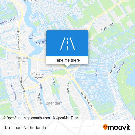 Kruidpad map