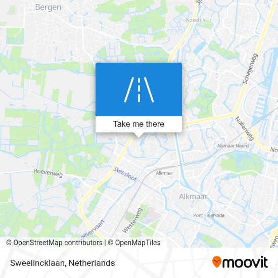 Sweelincklaan map