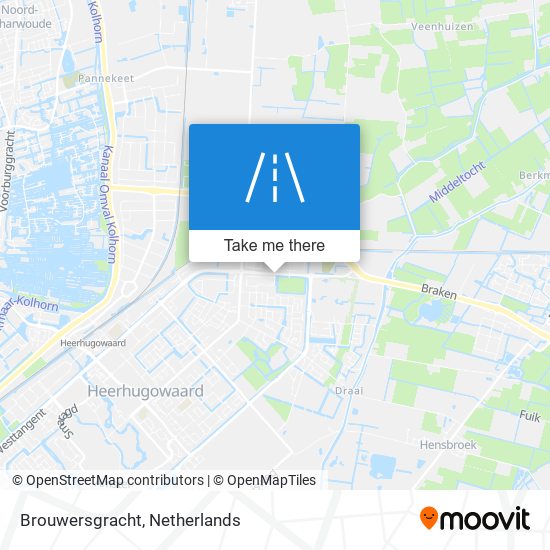 Brouwersgracht map