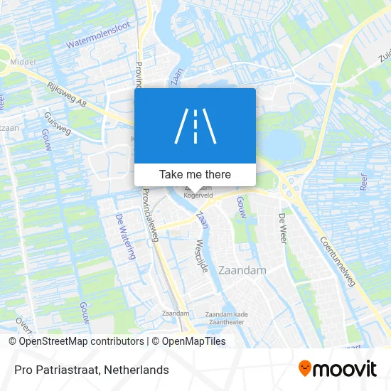 Pro Patriastraat map