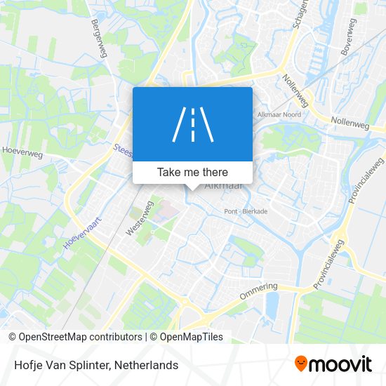 Hofje Van Splinter map